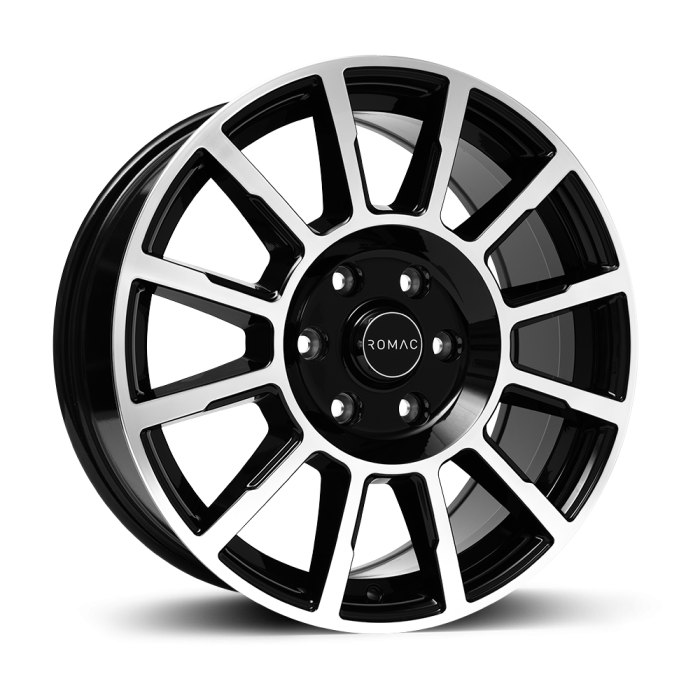 Romac-Stealth-Gloss-Black-Polished-alloy-wheel